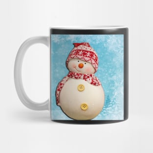 Snowman Gifts Cute Chubby Snowmen Pillows, Mugs & More! Winter Season Home Decor Mug